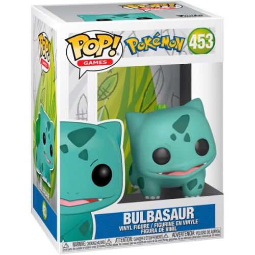 Фігурка Funko Pop Games: Pokemon - Bulbasaur (5908305242444)