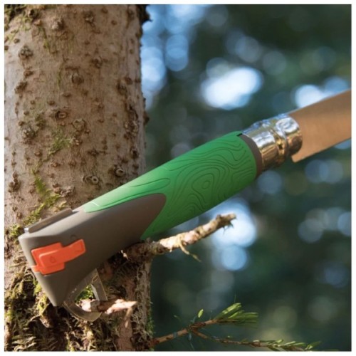 Ніж Opinel 12 Explore Tick Remover Green (002489)