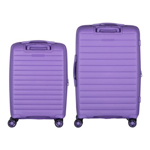 Набір валіз 2E Aero (M+S), лавандові (2E-SPP-AERO-SET2-LV)