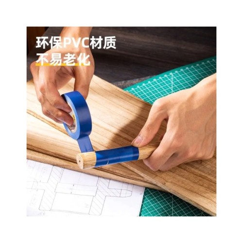 Ізоляційна стрічка Deli 0,13 мм x 18 мм x 10 м синя (DL5265)