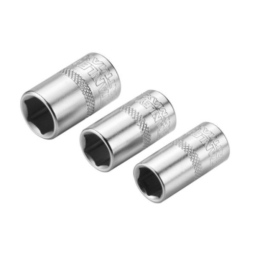 Набір торцевих головок Stanley торцевих 1/4" Maxi Drive, із шестигранним профілем, 3 шт: 8, 9, 10 мм. (FMMT17091-0)