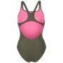 Купальник Arena Team Swimsuit Swim Pro Solid 004760-609 темно-зелений 38 (3468337729235)