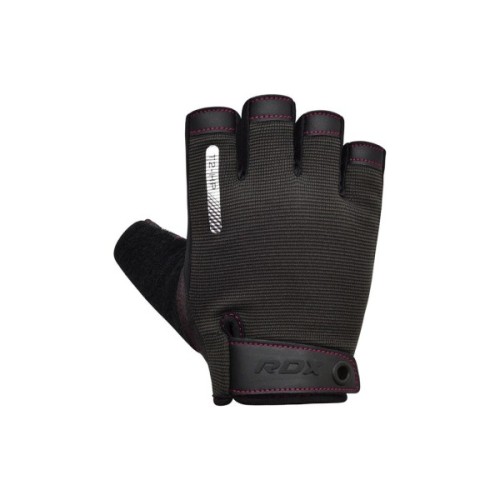 Рукавички для фітнесу RDX T2 Half Pink S (WGA-T2HP-S)