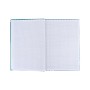 Книга записна Axent Lines А4, 96 аркушів, клітинка, зелена (8422-582-A)