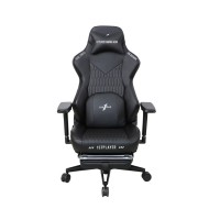 Крісло ігрове 1stPlayer Duke Black (DUKE-FR-BK)