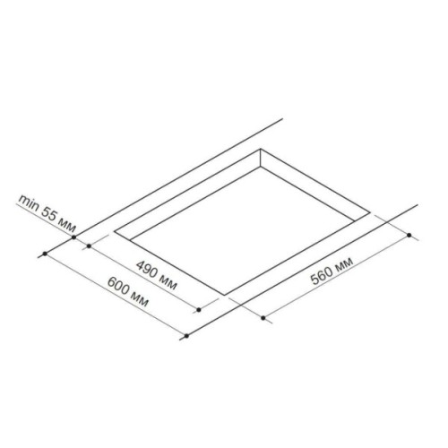 Варочна поверхня Pyramida PFG 647 BLACK LUXE