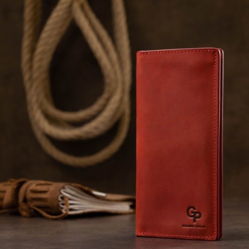 Гаманець Grande Pelle Червоний (11512)