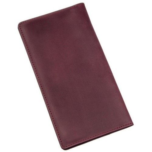Гаманець Shvigel Шкіряний Бордовий (16196)