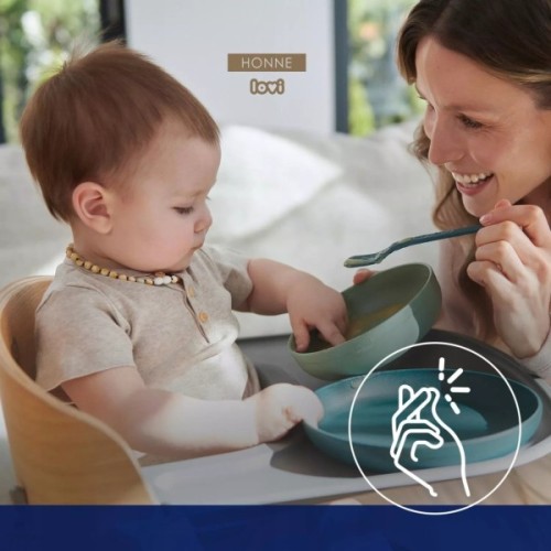 Тарілка дитяча Lovi Pistachio М'ятні 2 шт (21/530_gre)