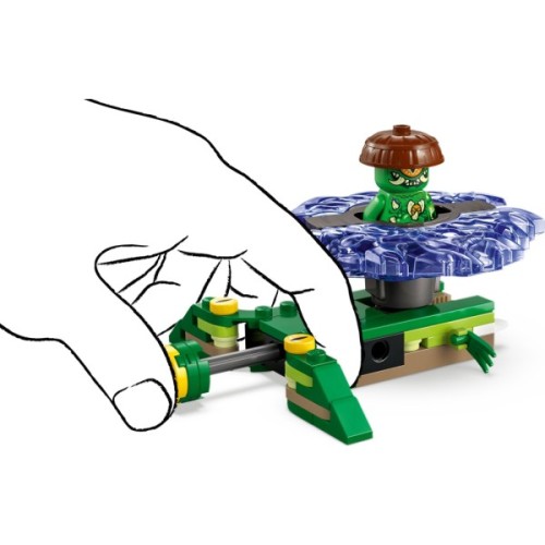 Конструктор LEGO Ninjago Нія проти спінера монстра-мутанта (71849)
