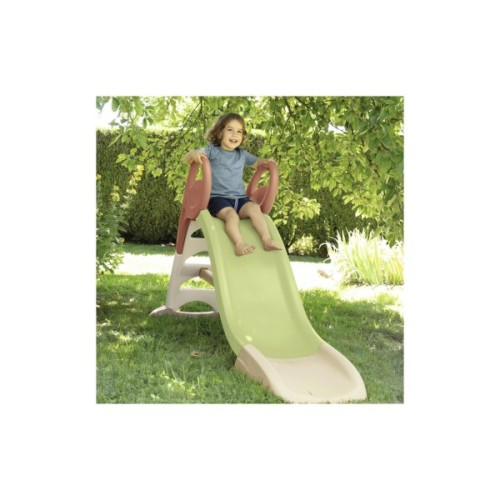 Гірка Smoby Life з водним ефектом зелено-бежева (7600820510)