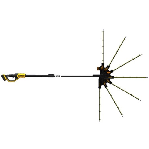 Кущоріз DeWALT зі штангою, 18V, 55 см (без АКБ та ЗП) (DCMPH566N)