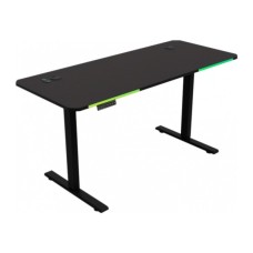 Комп'ютерний стіл GT Racer T-S 1438 Black (T-S 1438 (140x60x73-118) Black)