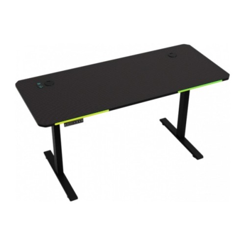 Комп'ютерний стіл GT Racer T-S 1438 Black (T-S 1438 (140x60x73-118) Black)