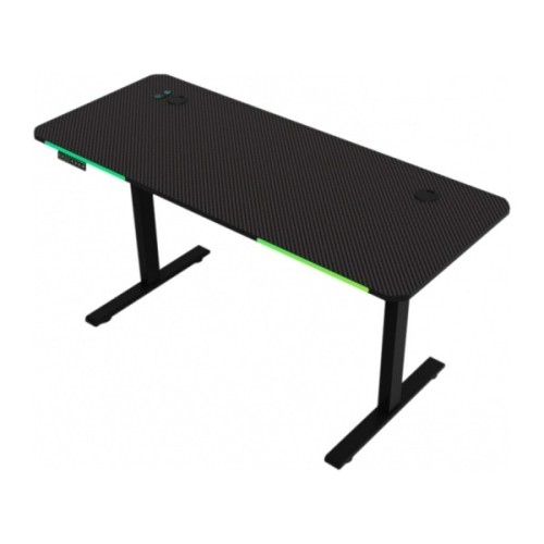 Комп'ютерний стіл GT Racer T-S 1438 Black (T-S 1438 (140x60x73-118) Black)