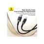 Дата кабель USB AM to USB-C 2.0m 60W black/gold Baseus (P10377802U01-02)