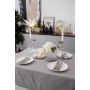 Скатертина Прованс святкова Перлина Silver 132х220 см (037598)