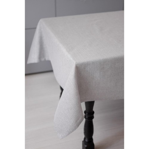 Скатертина Прованс святкова Перлина Silver 132х220 см (037598)