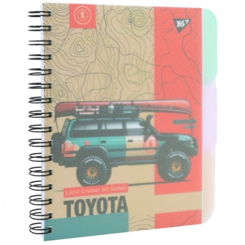 Блокнот Yes А5 Off road vehicle 144 аркуша пластикова обкладинка (681957)