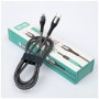 Дата кабель USB-C to USB-C 1.0m PD Fast Charging 65W 3А grey ColorWay (CW-CBPDCC040-GR)