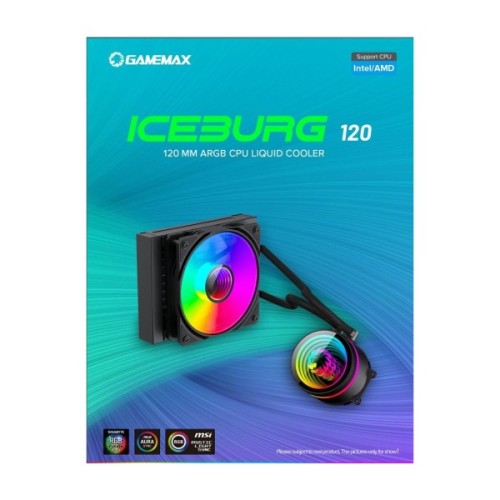 Система рідинного охолодження Gamemax Iceburg 120 BK