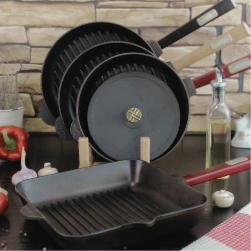 Аксесуар кухонний Brizoll Прижим чавунний Гриль 195 мм (A24PR)