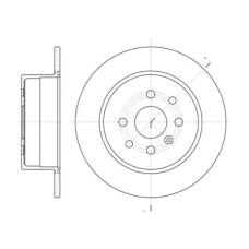 Гальмівний диск REMSA 6454.00