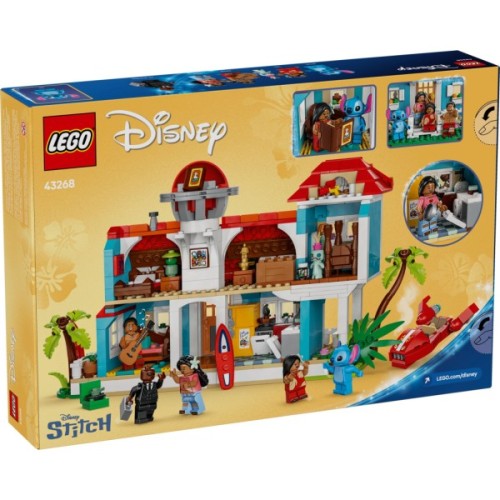 Конструктор LEGO Disney Classic Пляжний будинок Ліло і Стіч (43268)