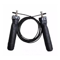Скакалка Ecofit MDJR039 3 м чорна (К00026973)