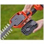 Кущоріз Black&Decker 18V, насадки - 20 см/8 мм, 10 см/18 мм (без АКБ та ЗП) (BCSS18B)