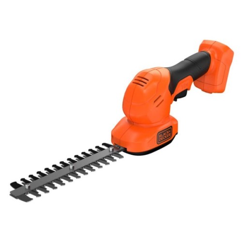 Кущоріз Black&Decker 18V, насадки - 20 см/8 мм, 10 см/18 мм (без АКБ та ЗП) (BCSS18B)