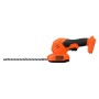 Кущоріз Black&Decker 18V, насадки - 20 см/8 мм, 10 см/18 мм (без АКБ та ЗП) (BCSS18B)