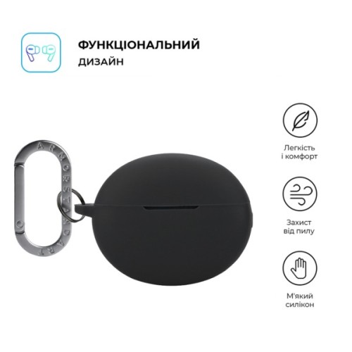 Чохол для навушників Armorstandart Hang Case для Oppo Enco X3s Black (ARM90063)