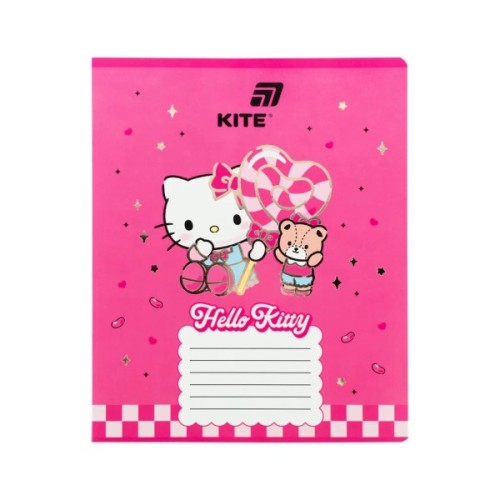 Зошит Kite Hello Kitty and Friends, 18 аркушів, лінія (HK26-237)