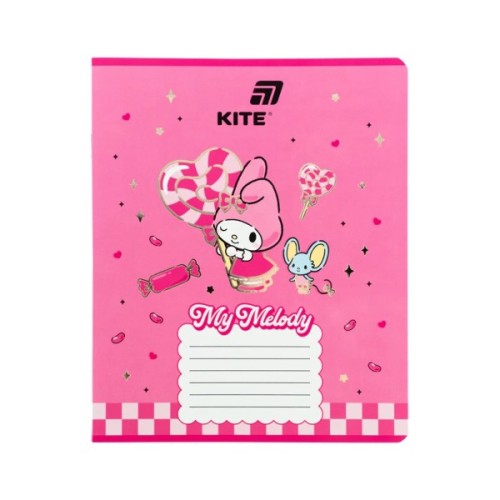 Зошит Kite Hello Kitty and Friends, 18 аркушів, лінія (HK26-237)