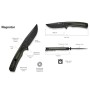 Ніж Sencut Regnator, Black/Green G10, Black Stonewash (S24057-2)