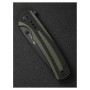 Ніж Sencut Regnator, Black/Green G10, Black Stonewash (S24057-2)