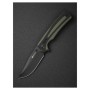 Ніж Sencut Regnator, Black/Green G10, Black Stonewash (S24057-2)