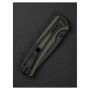 Ніж Sencut Regnator, Black/Green G10, Black Stonewash (S24057-2)