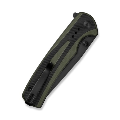 Ніж Sencut Regnator, Black/Green G10, Black Stonewash (S24057-2)