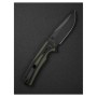 Ніж Sencut Regnator, Black/Green G10, Black Stonewash (S24057-2)