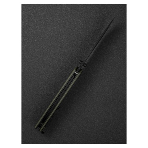 Ніж Sencut Regnator, Black/Green G10, Black Stonewash (S24057-2)