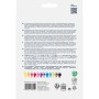 Художній маркер Faber-Castell акварельних двосторонніх Goldfaber Aqua Dual Marker, 12 кольорів (32362)