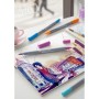 Художній маркер Faber-Castell акварельних двосторонніх Goldfaber Aqua Dual Marker, 12 кольорів (32362)