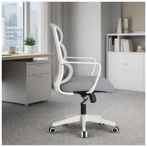 Офісне крісло Mealux Easy Lite Grey (HF-L14 F/G)