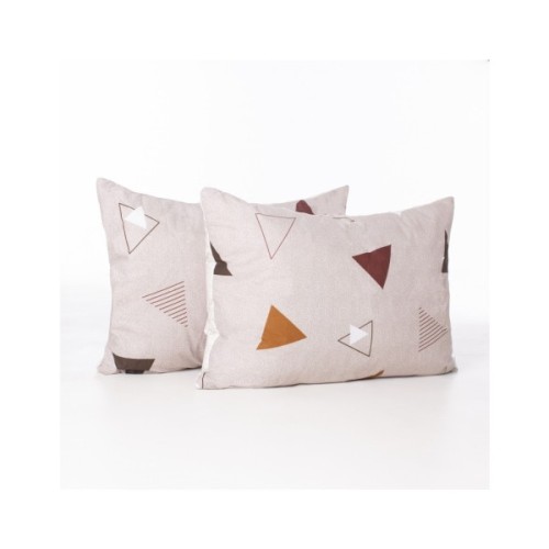 Ковдра MirSon Набір антиалергенний BamBoo Зима №3034 Color Fun Line Geometry + подушка середня 200х220+50х70 (2200004839394)