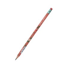 Олівець графітний Axent LA, Charming круглий, з гумкою, НВ (9009/36-21-A)