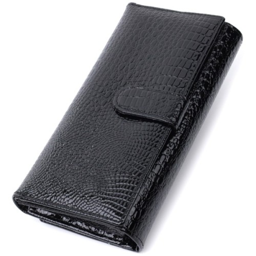 Гаманець ST Leather Шкіряний Чорний (22683)