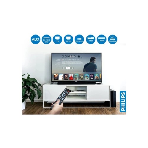 Пульт ДК для телевізора Philips Perfect replacement 8-в-1 (SRP2018/10)