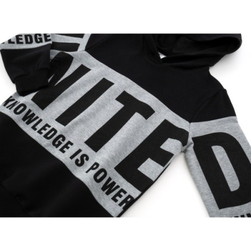 Спортивний костюм дитячий Breeze з худи (14420-116B-gray)